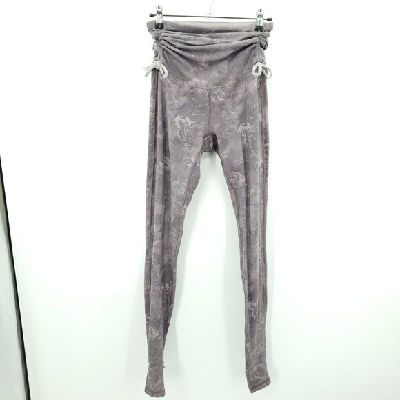 Lululemon Hug your Core Super High-Rise Tight 28" Sz M/8 Rejuvenate Dark Chrome - Picture 5 of 16